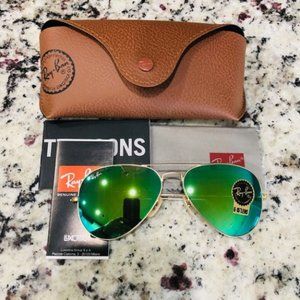 Rayban sunglasses green 58mm